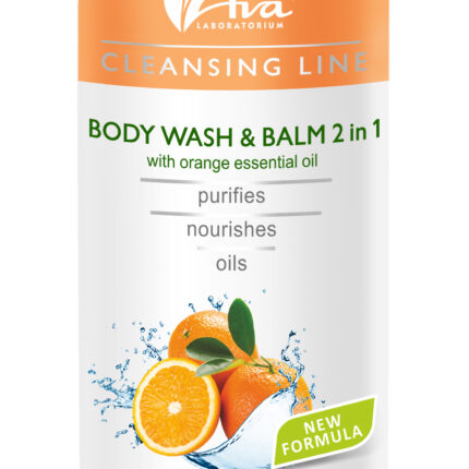 Cleansing Line - Гель и бальзам для тела 2 в 1 с эфирным маслом апельсина 200 мл