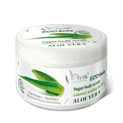 Eco Body - Сахарный скраб АЛОЭ ВЕРА 250 г