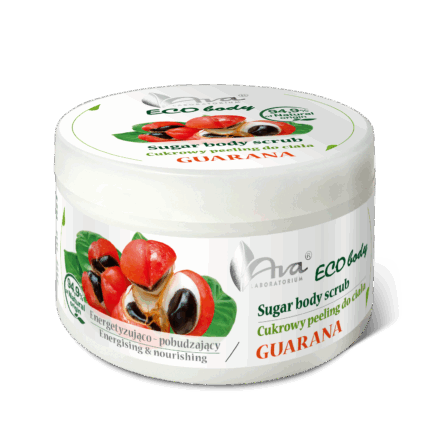 Eco Body - Сахарный скраб ГУАРАНА 250 г