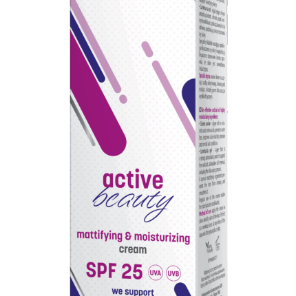 Active Beauty - Матирующий и увлажняющий крем SPF 25 UVA, UVB
